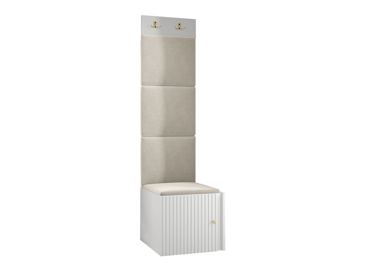 Komplet za predsobo Hartford 386 (Bela)