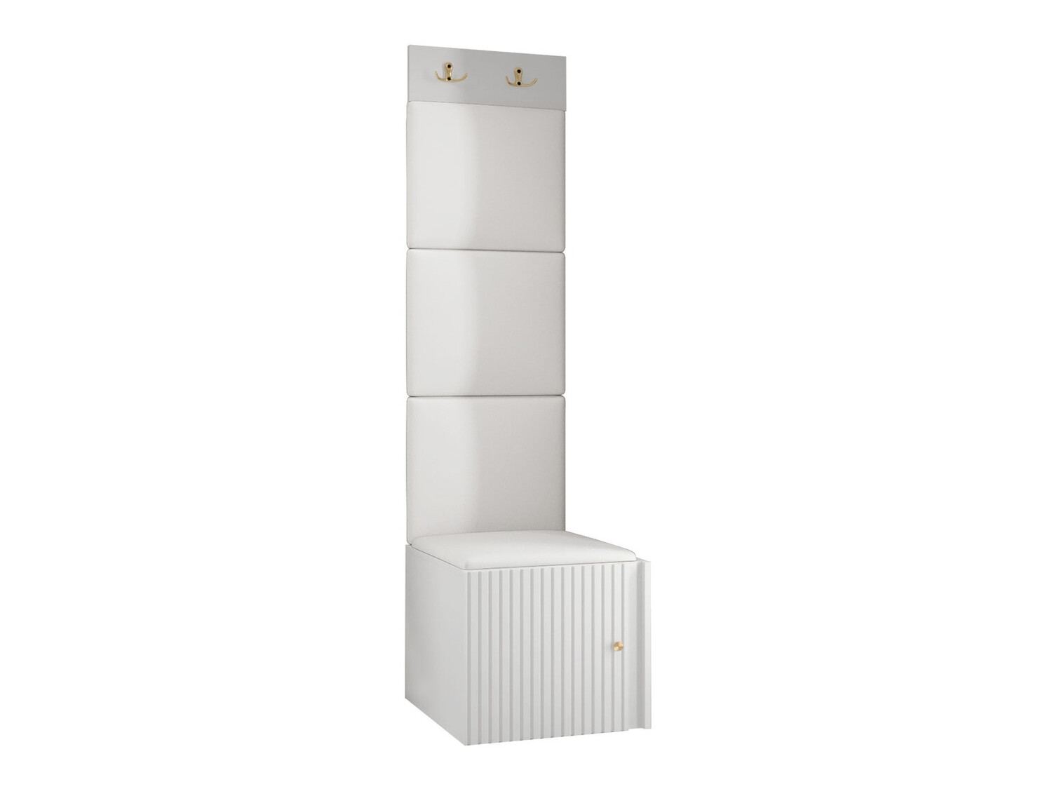 Komplet za predsobo Hartford 386 (Bela)