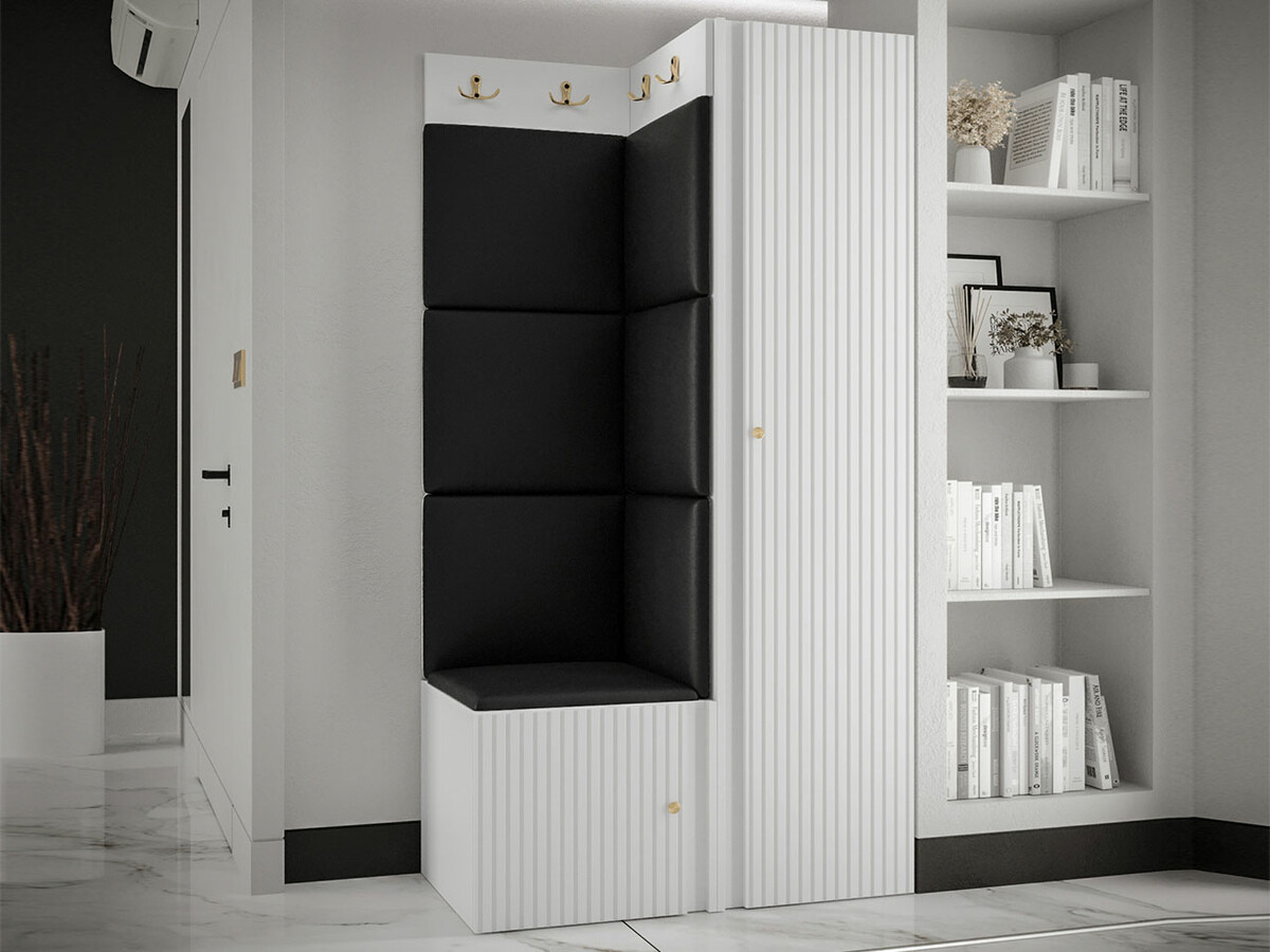 Komplet za predsobo Hartford 390 (Eko usnje Soft 011)