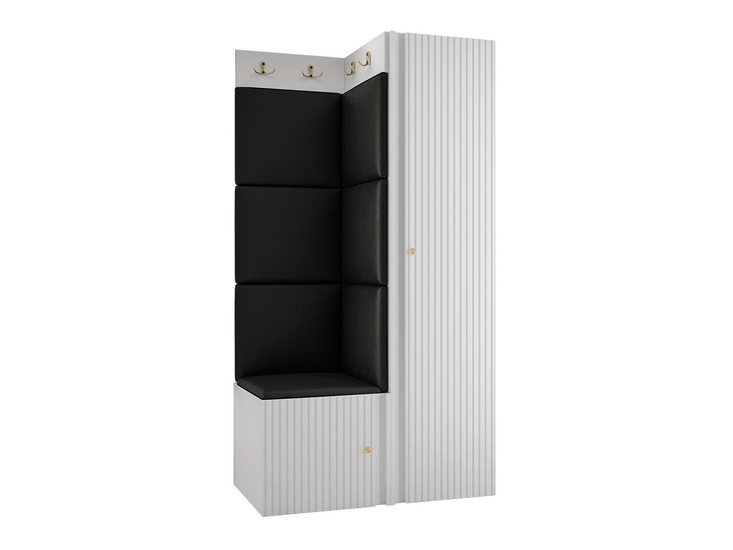 Komplet za predsobo Hartford 390 (Eko usnje Soft 011)