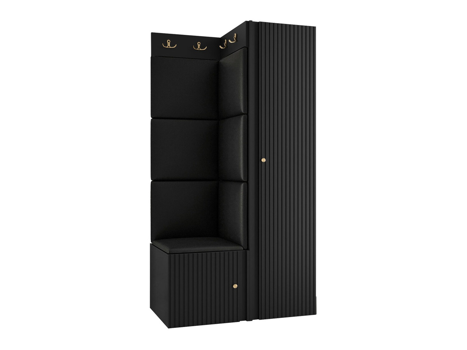 Komplet za predsobo Hartford 390 (Eko usnje Soft 011)