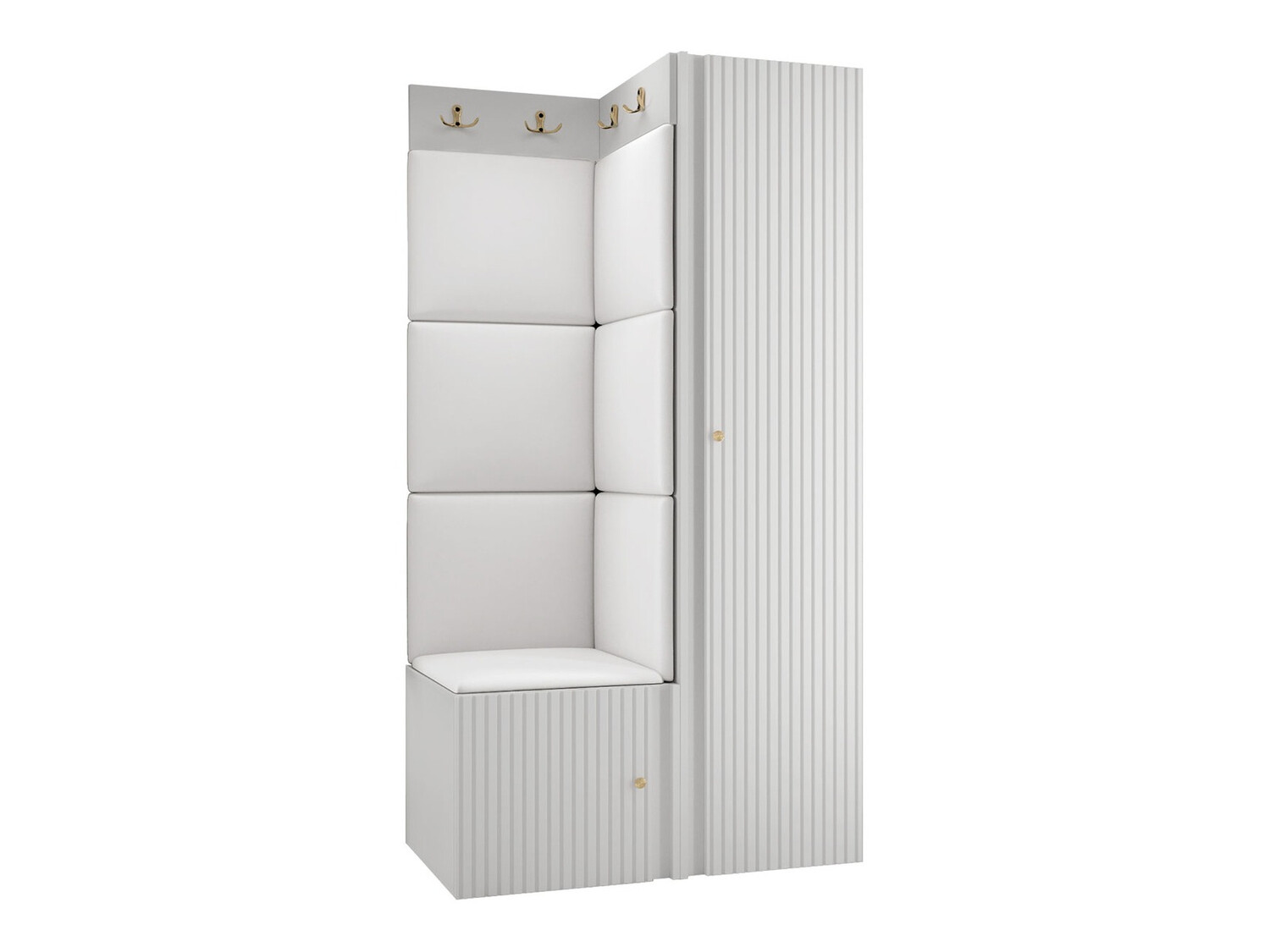 Komplet za predsobo Hartford 390 (Eko usnje Soft 017)