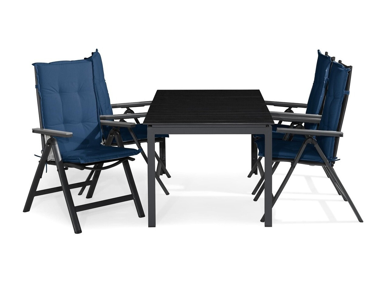 Komplet mize in stolov Comfort Garden 1451 (Modra)