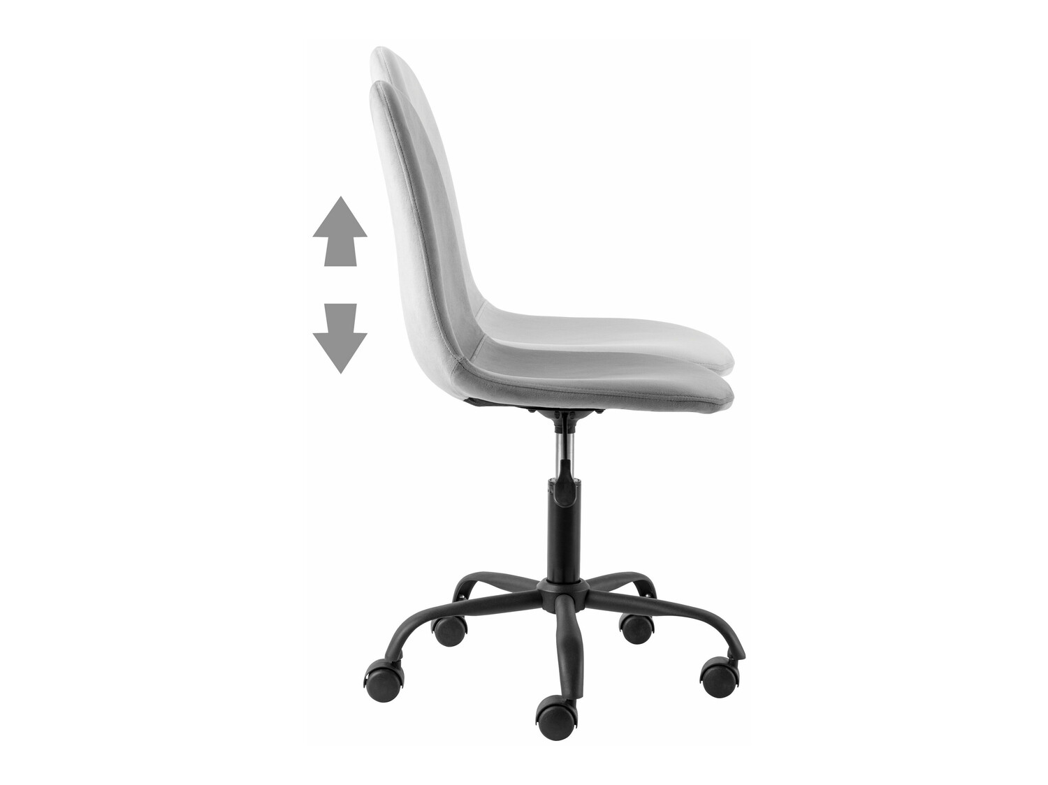 Pisarniški stol Tulsa 564 (Svetlo siva)