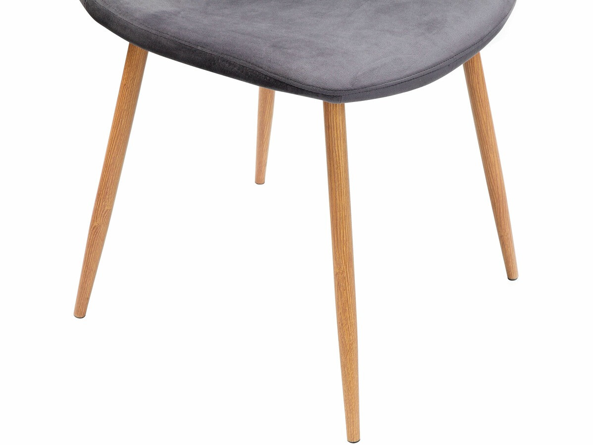 Komplet stolov Denton 759 (Siva + Hrast)