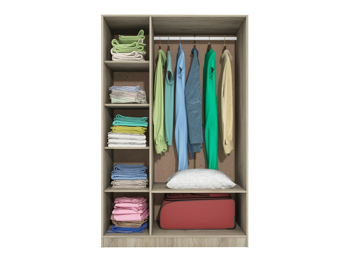 Garderobna omara Etfela 105 (Sonoma hrast)