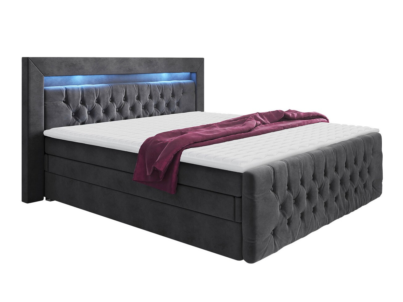 Boxspring postelja Aura IV