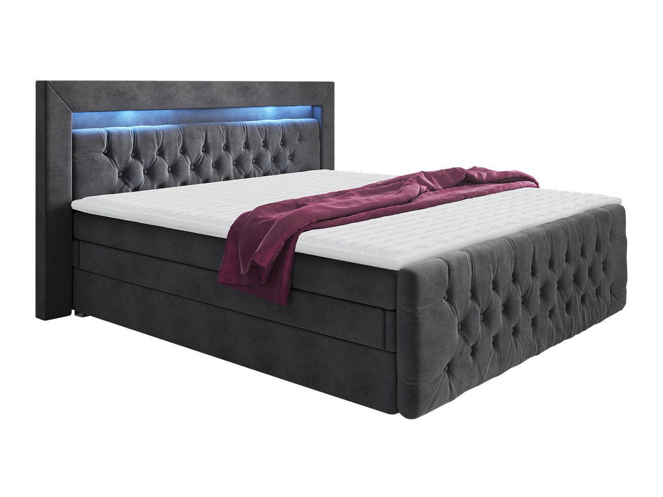 Boxspring postelja Aura IV