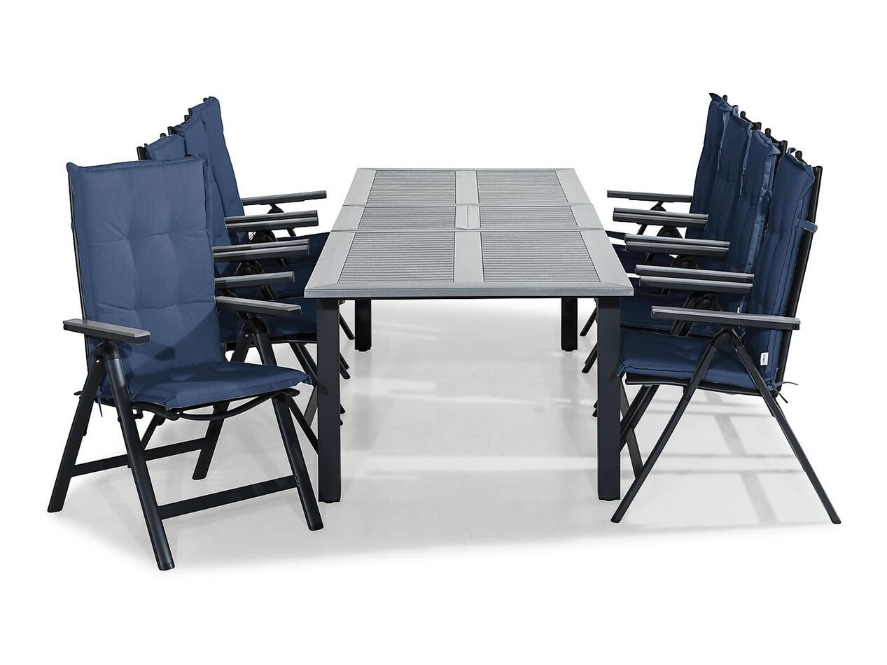 Komplet mize in stolov Comfort Garden 1494 (Modra)