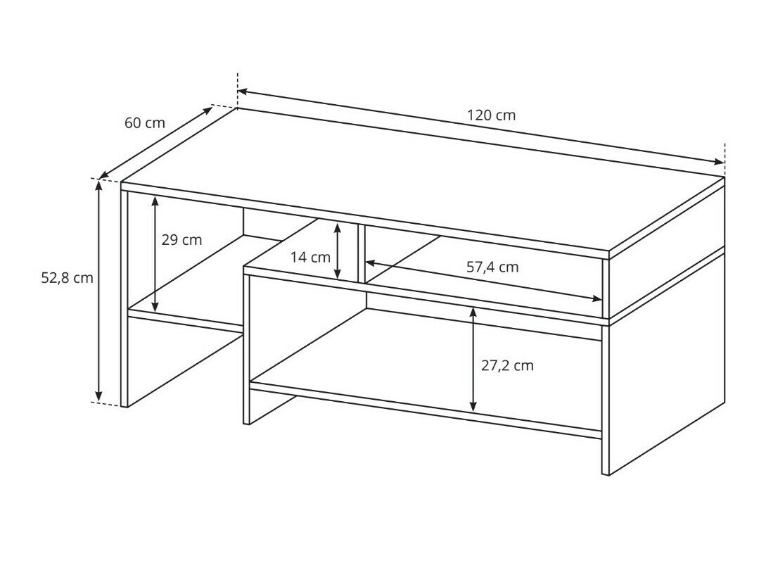 Klubska mizica Dorsono 101