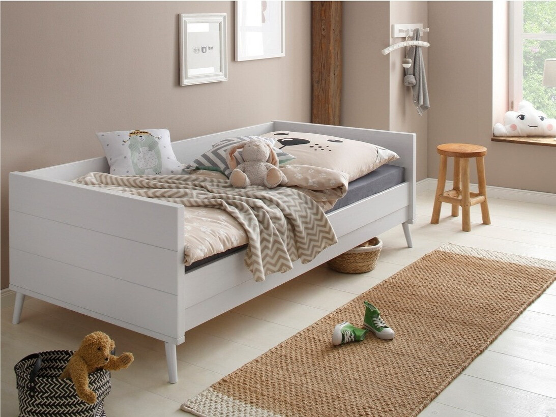 Postelja Denton 130 (Bela)