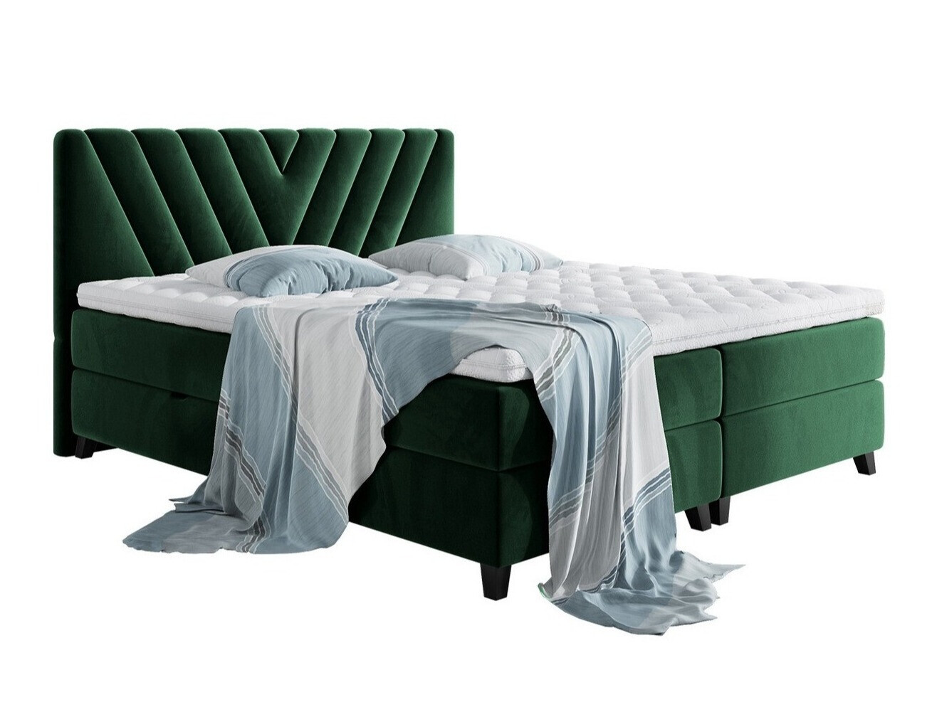 Boxspring postelja ComfiDream Solra (Fresh 13)