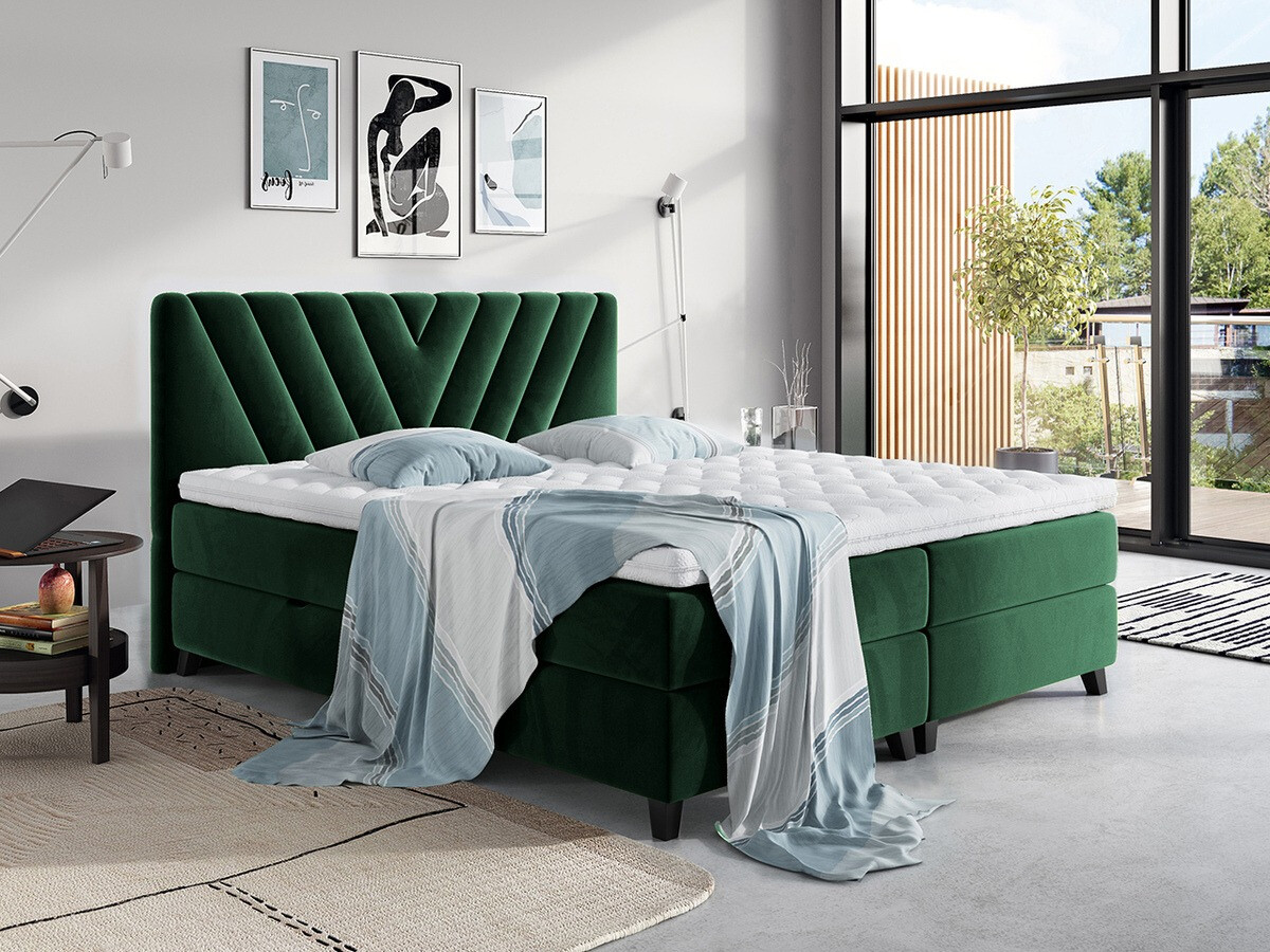 Boxspring postelja ComfiDream Solra (Fresh 13)
