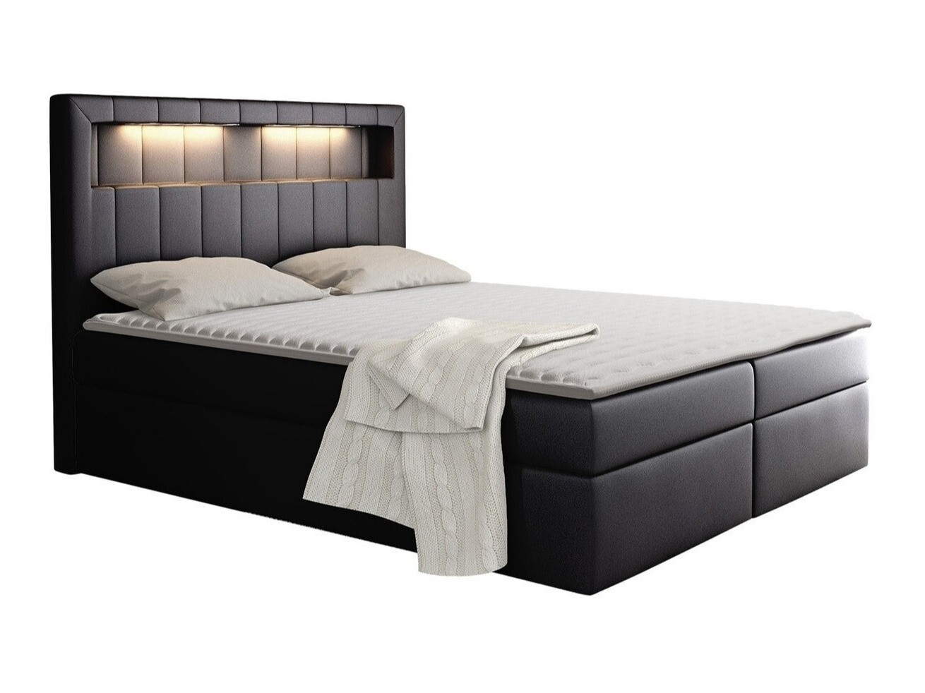 Boxspring postelja Pomum (Soft 011)