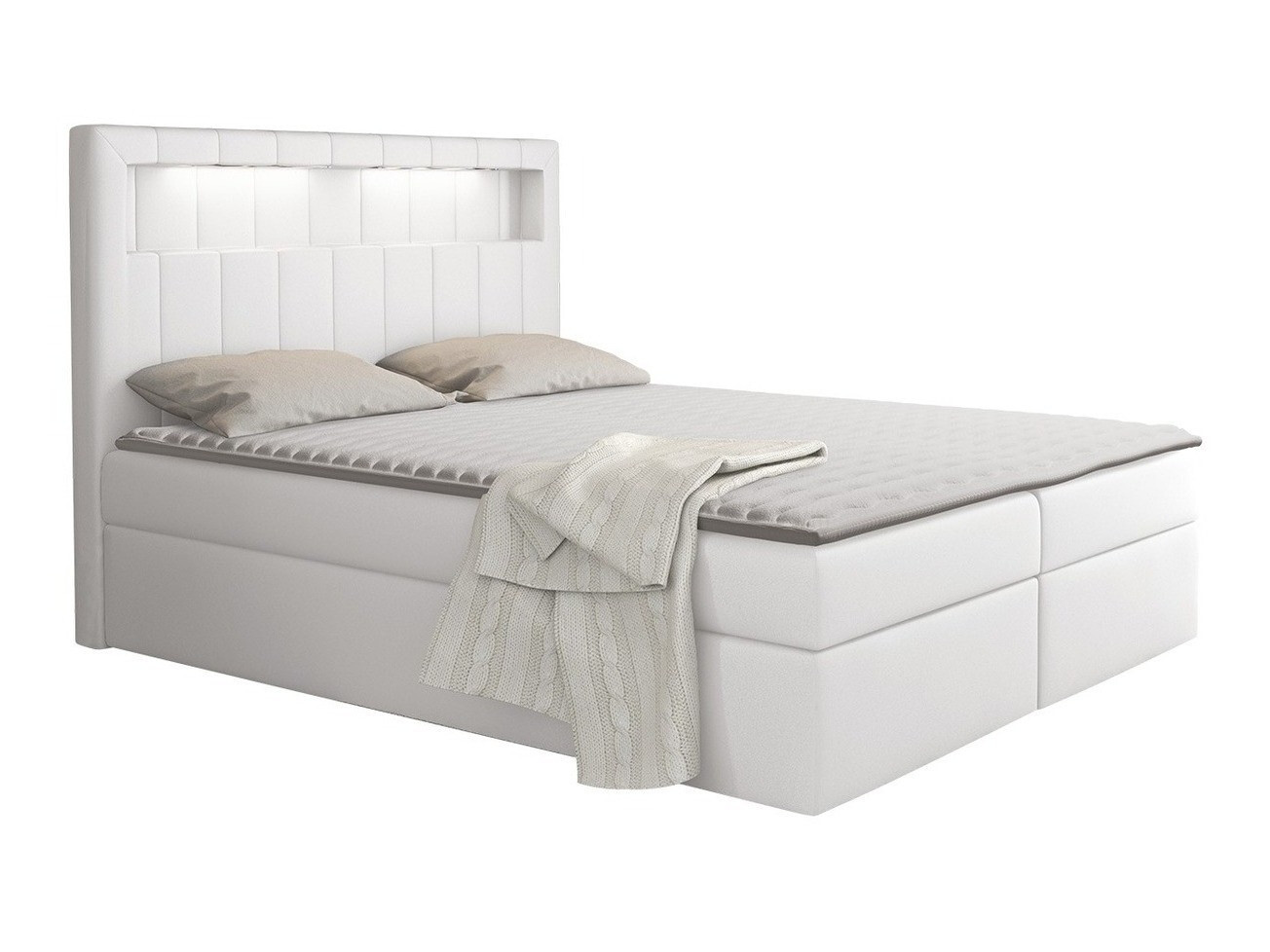 Boxspring postelja Pomum (Soft 017)