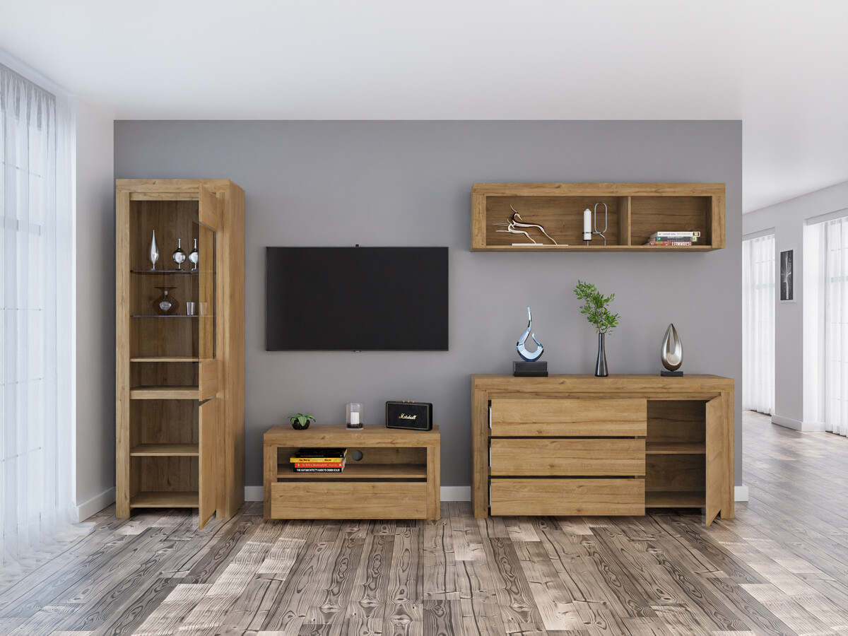 Komplet za dnevno sobo Sonsoru 144 (Hrast)