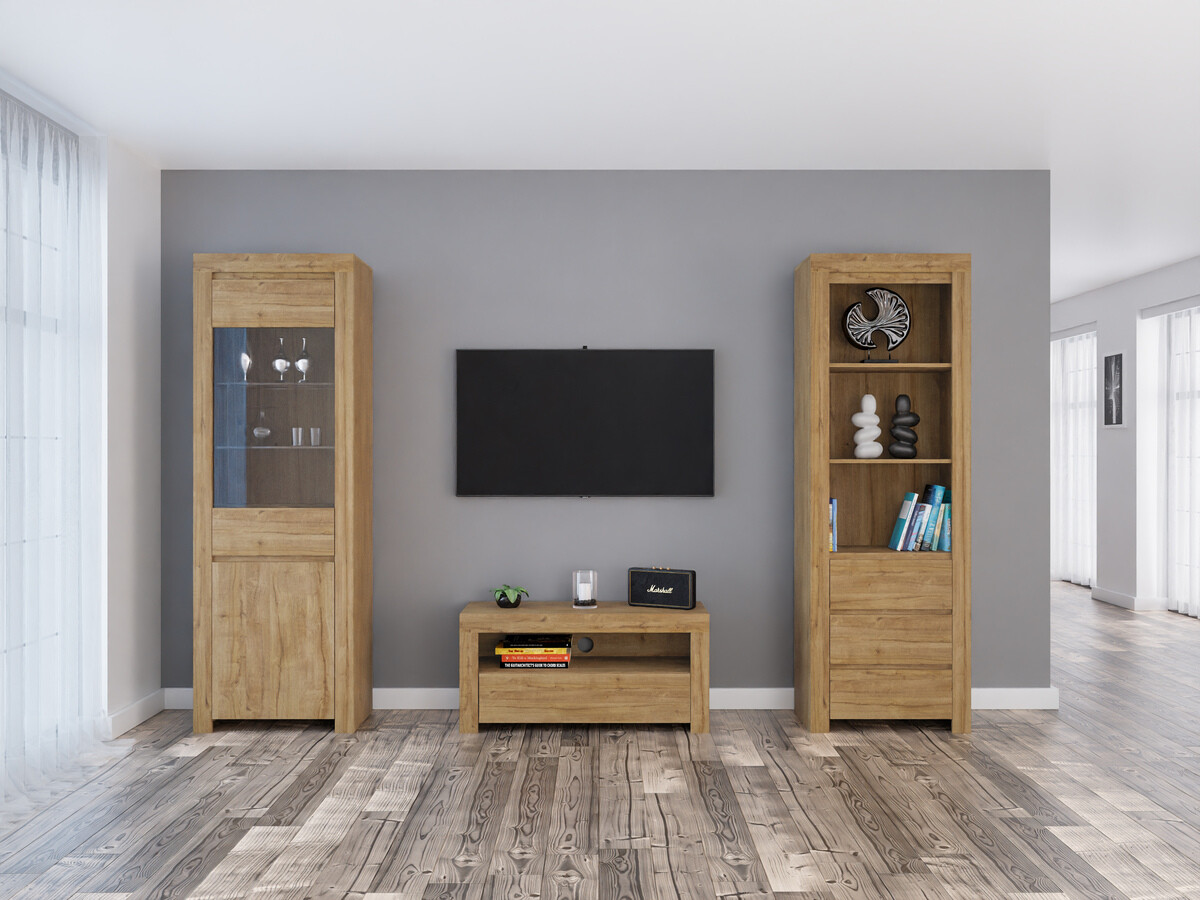 Komplet za dnevno sobo Sonsoru 145 (Hrast)