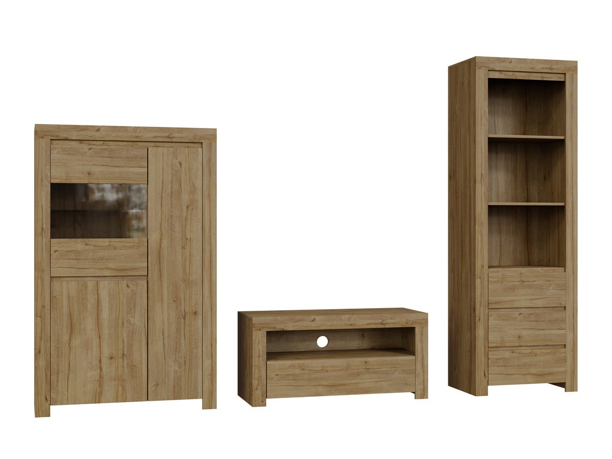 Komplet za dnevno sobo Sonsoru 146 (Hrast)