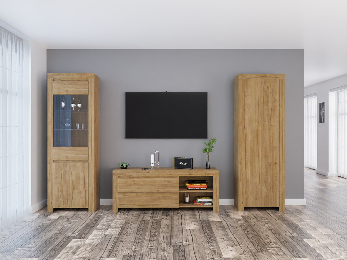 Komplet za dnevno sobo Sonsoru 148 (Hrast)