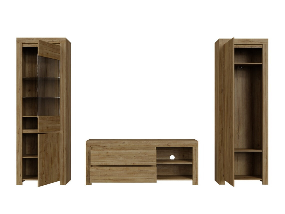 Komplet za dnevno sobo Sonsoru 148 (Hrast)