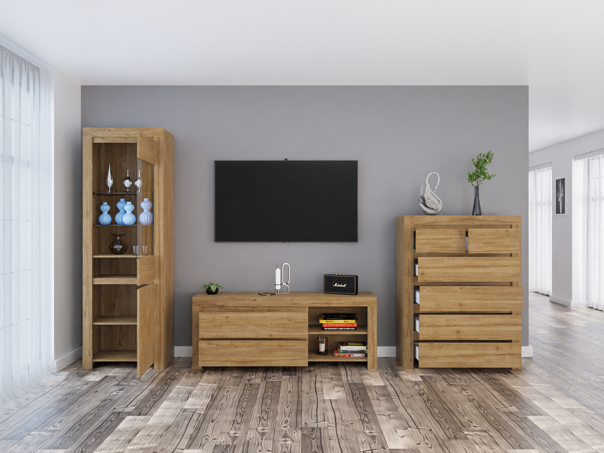 Komplet za dnevno sobo Sonsoru 149 (Hrast)