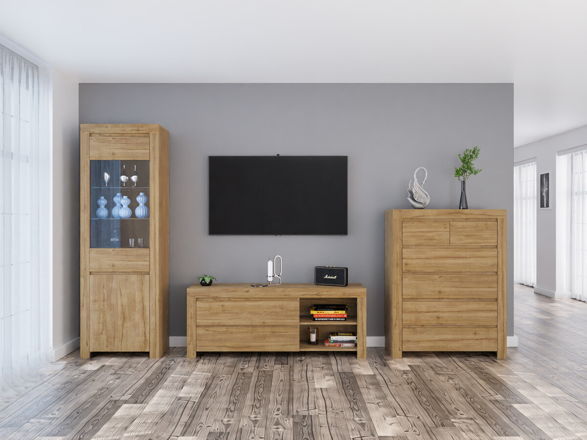 Komplet za dnevno sobo Sonsoru 149 (Hrast)