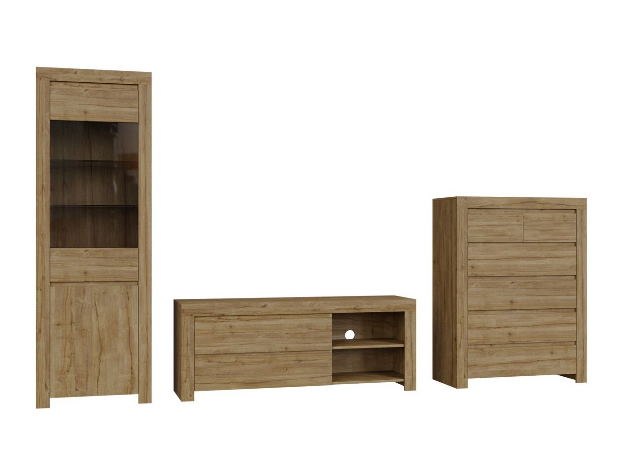 Komplet za dnevno sobo Sonsoru 149 (Hrast)