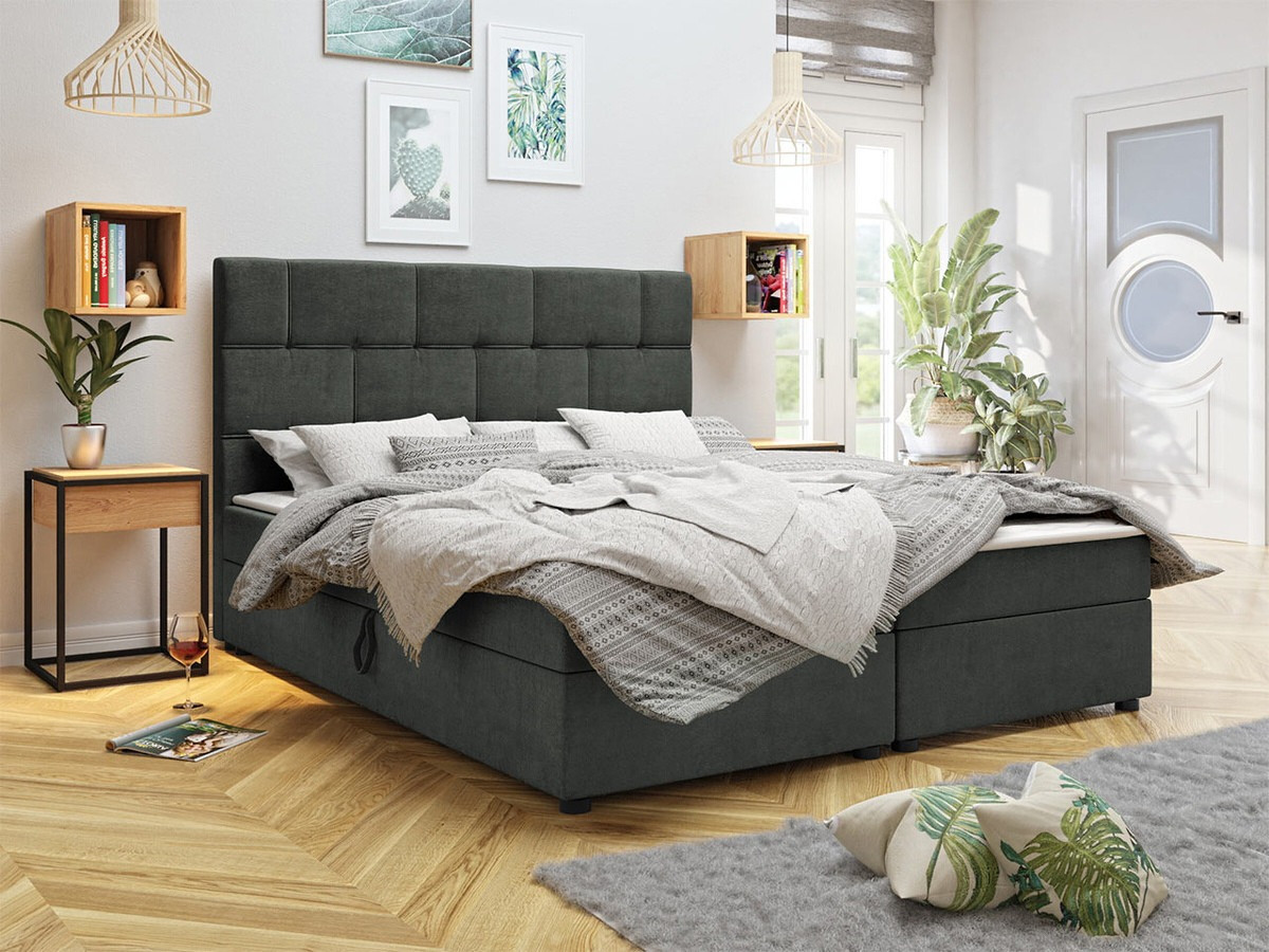 Boxspring postelja Memphis 103 (Itaka 27)