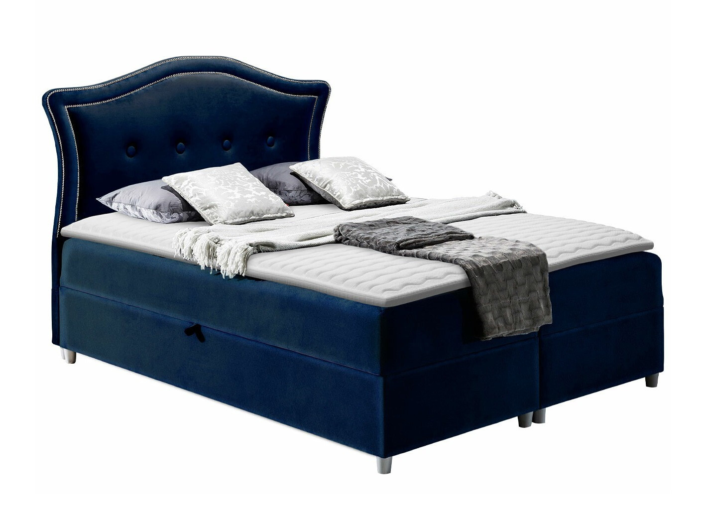 Boxspring postelja Oleum (Magic Velvet 2216)