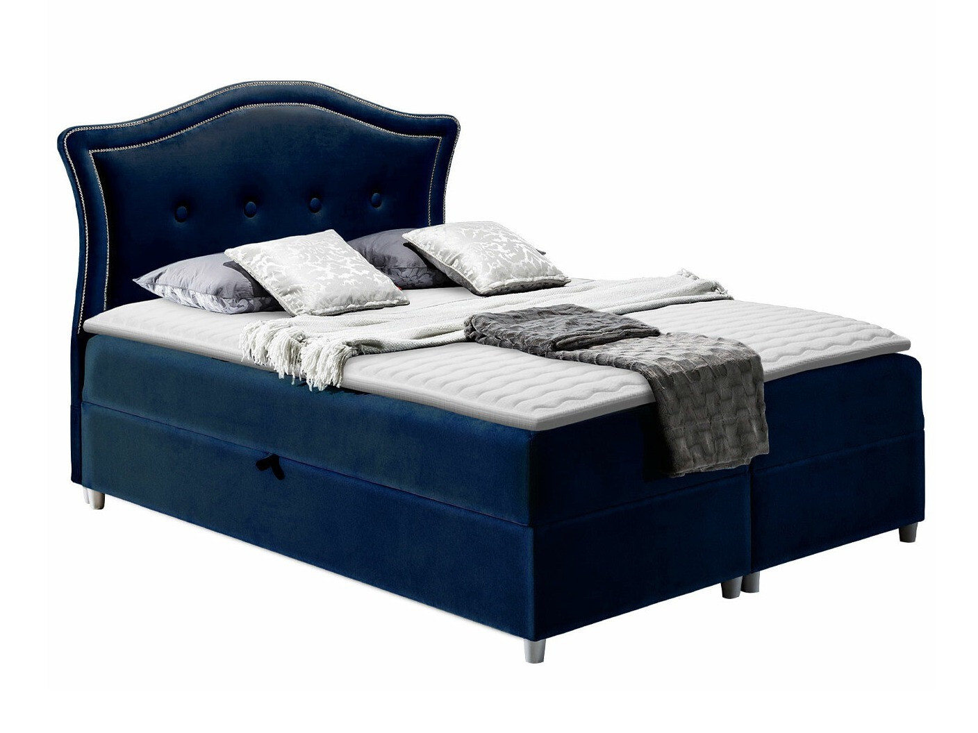 Boxspring postelja Oleum (Magic Velvet 2216)