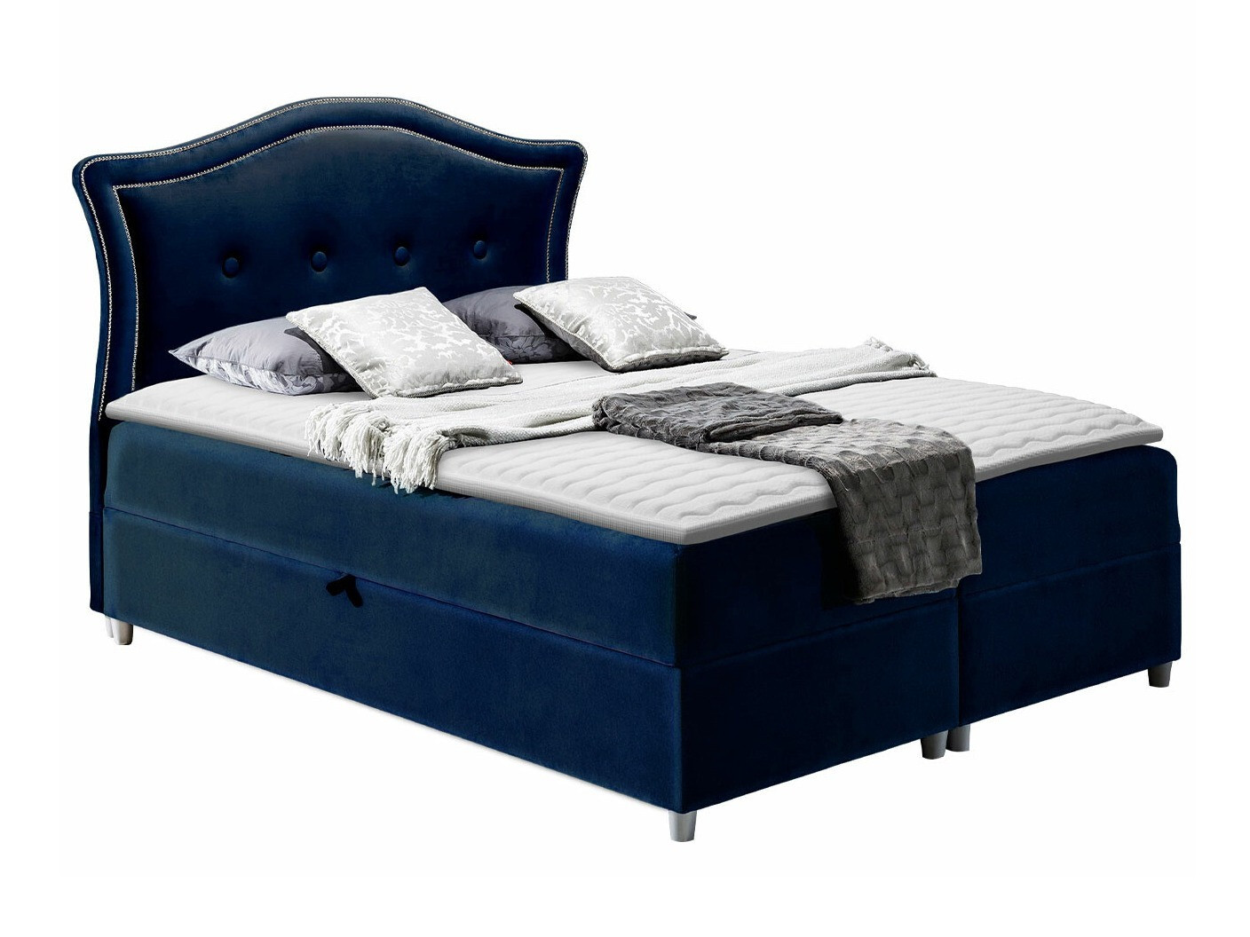 Boxspring postelja Oleum (Magic Velvet 2216)