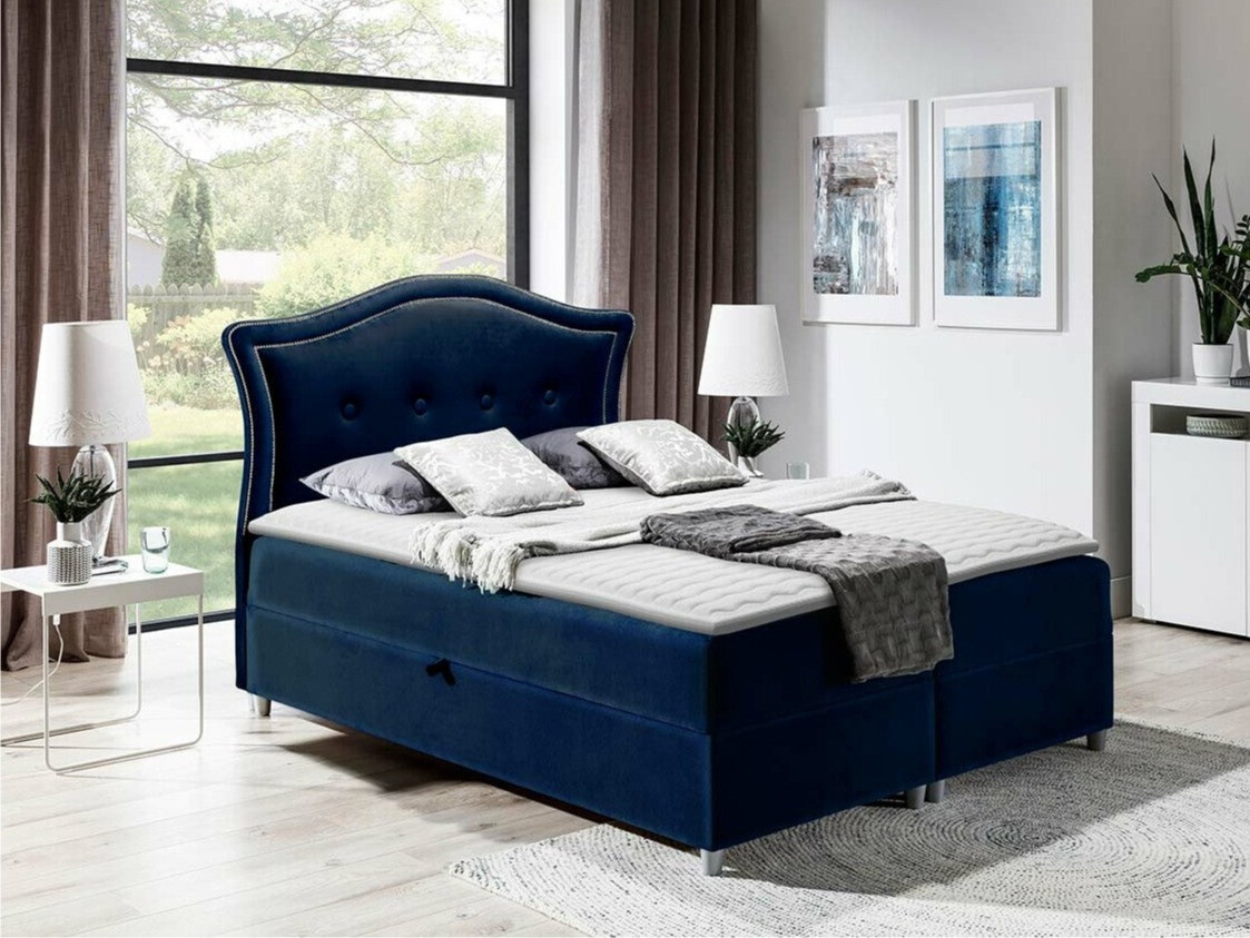 Boxspring postelja Oleum (Magic Velvet 2216)