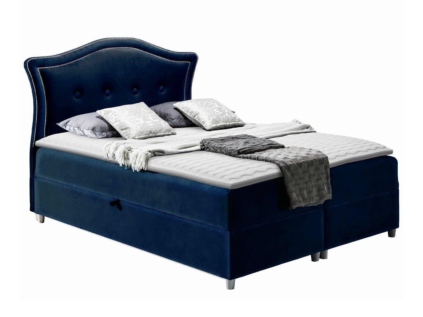 Boxspring postelja Oleum (Magic Velvet 2216)