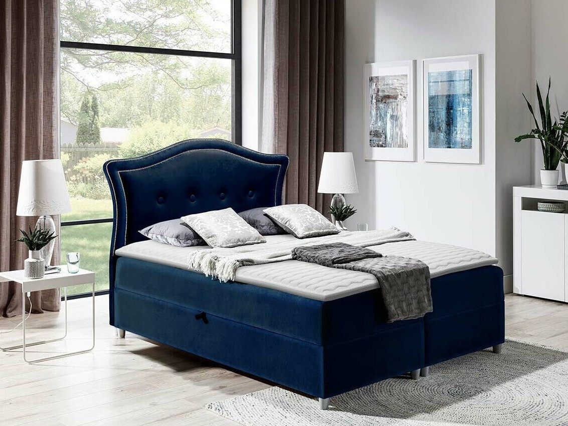 Boxspring postelja Oleum (Magic Velvet 2216)