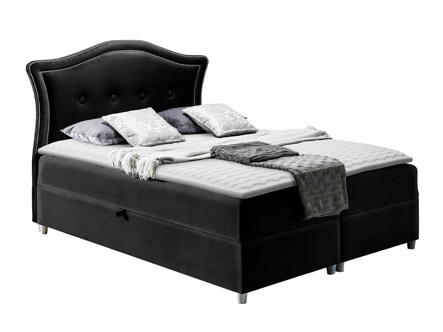 Boxspring postelja Oleum (Magic Velvet 2219)