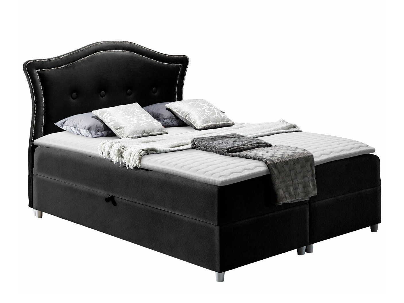 Boxspring postelja Oleum (Magic Velvet 2219)