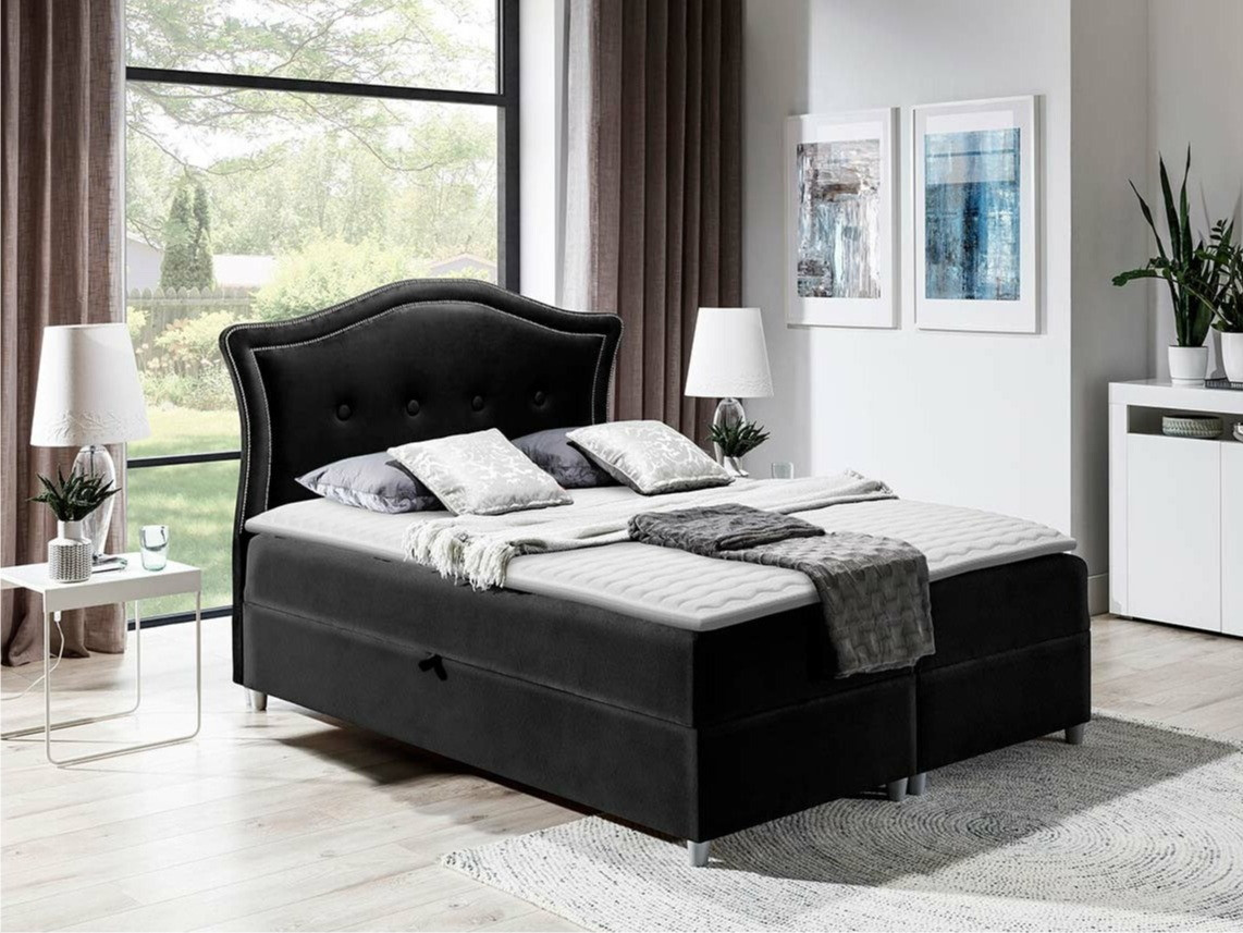 Boxspring postelja Oleum (Magic Velvet 2219)