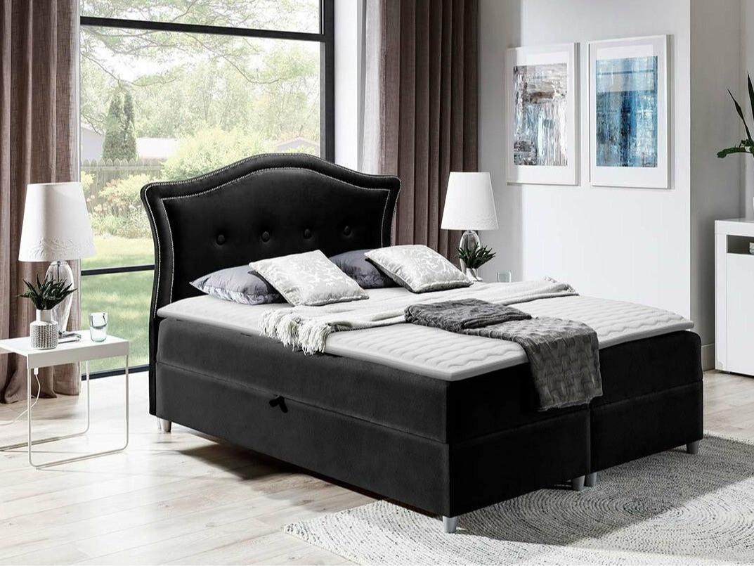 Boxspring postelja Oleum (Magic Velvet 2219)
