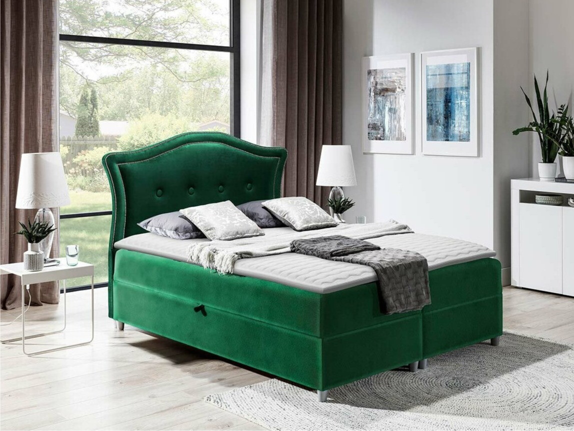 Boxspring postelja Oleum (Magic Velvet 2225)