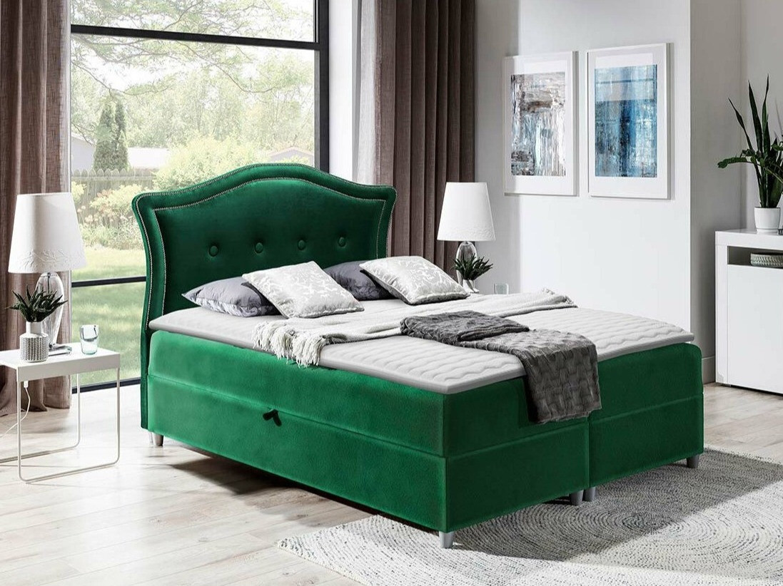 Boxspring postelja Oleum (Magic Velvet 2225)