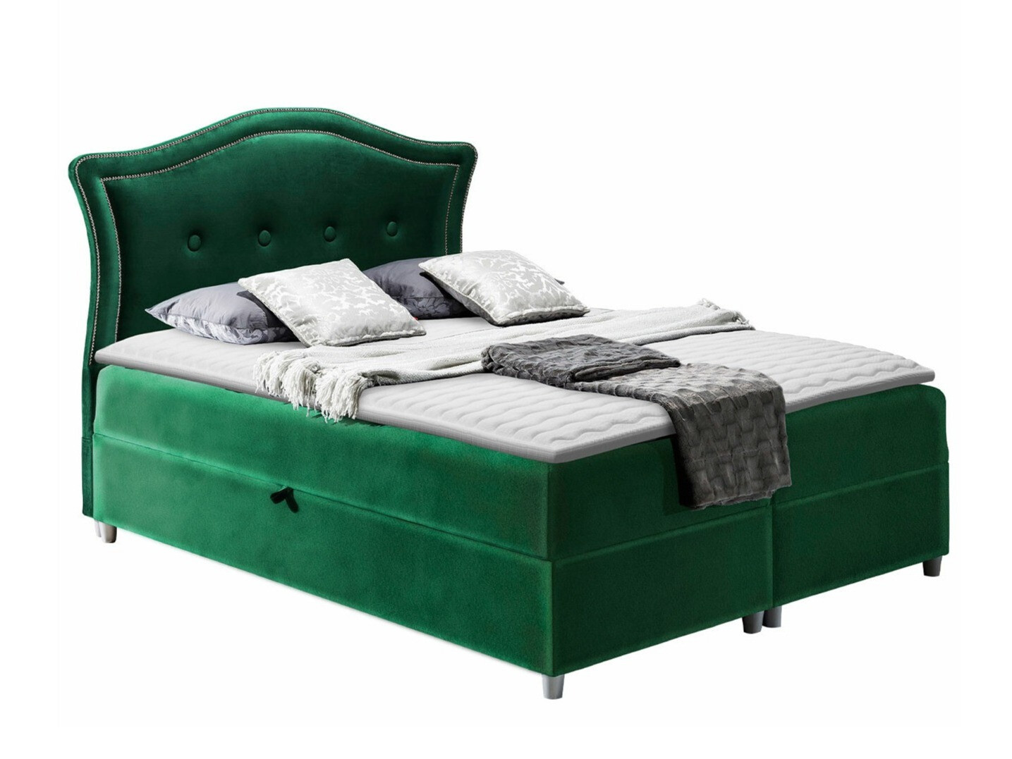 Boxspring postelja Oleum (Magic Velvet 2225)