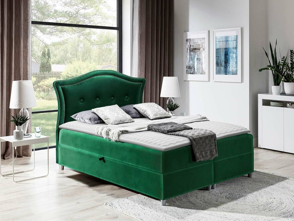 Boxspring postelja Oleum (Magic Velvet 2225)
