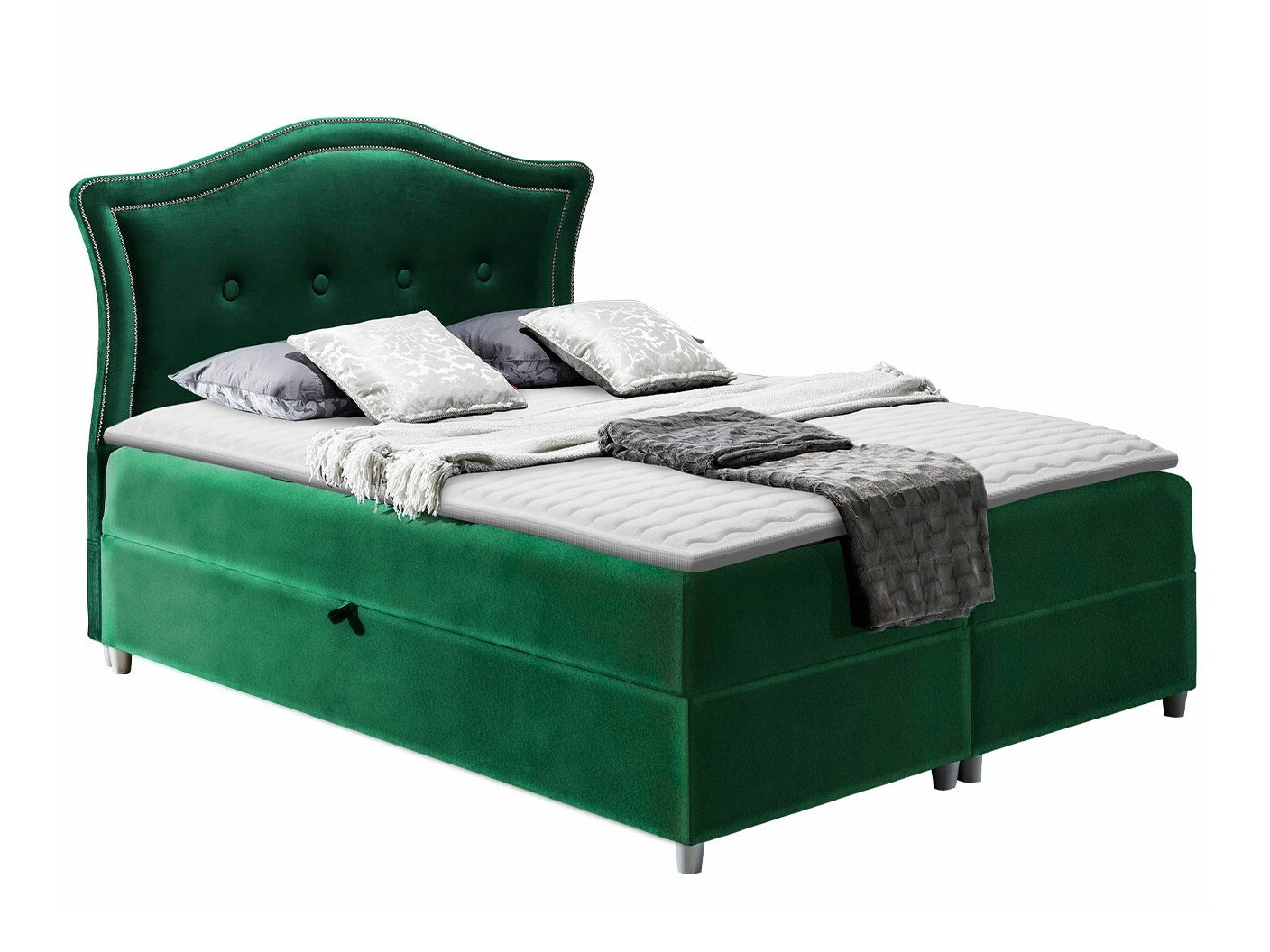 Boxspring postelja Oleum (Magic Velvet 2225)