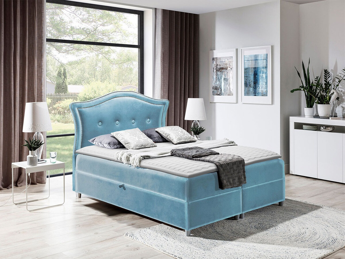 Boxspring postelja Oleum (Magic Velvet 2260)