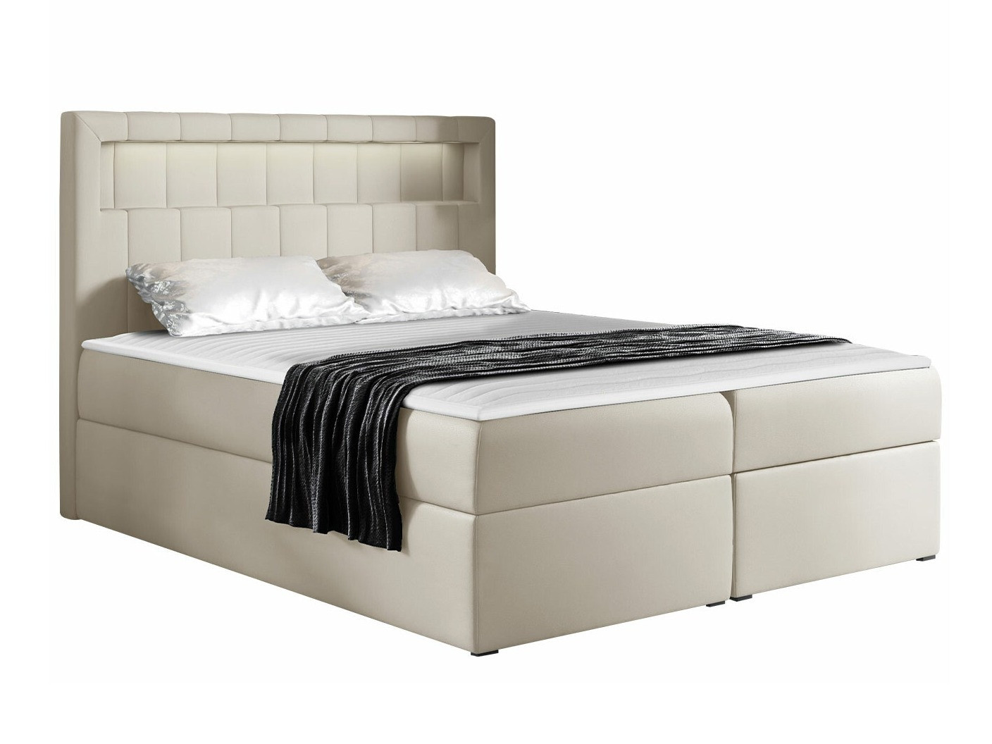 Boxspring postelja Pomum (Soft 033)