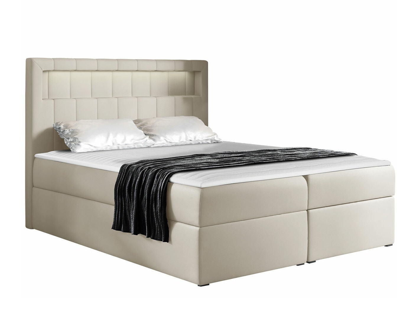 Boxspring postelja Pomum (Soft 033)