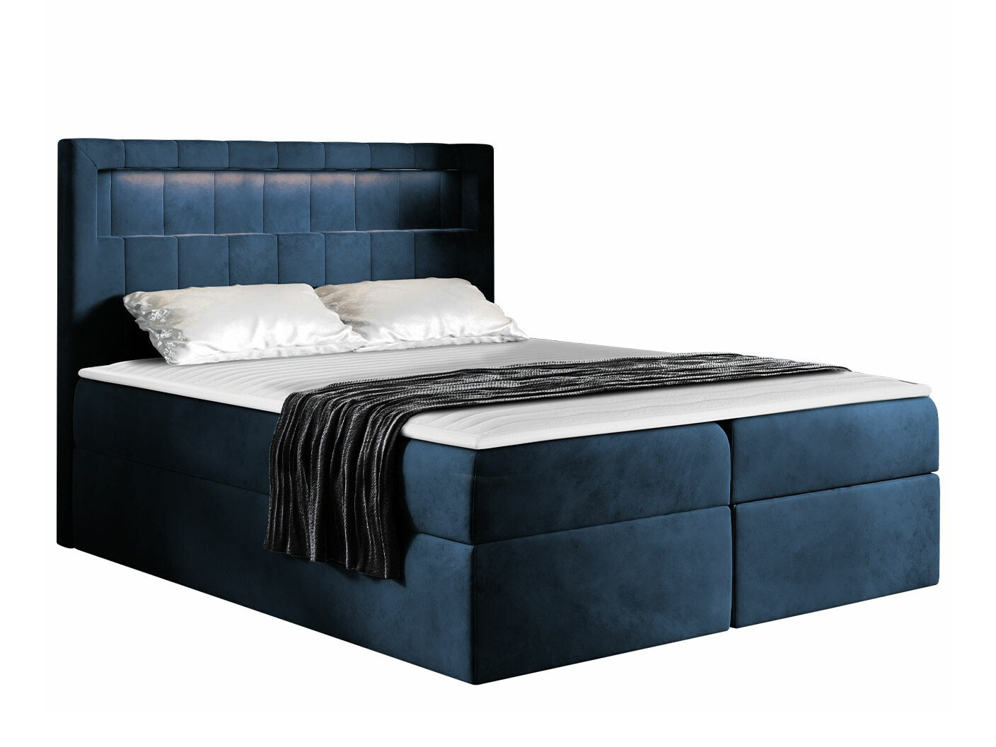 Boxspring postelja Pomum (Velutto 11)