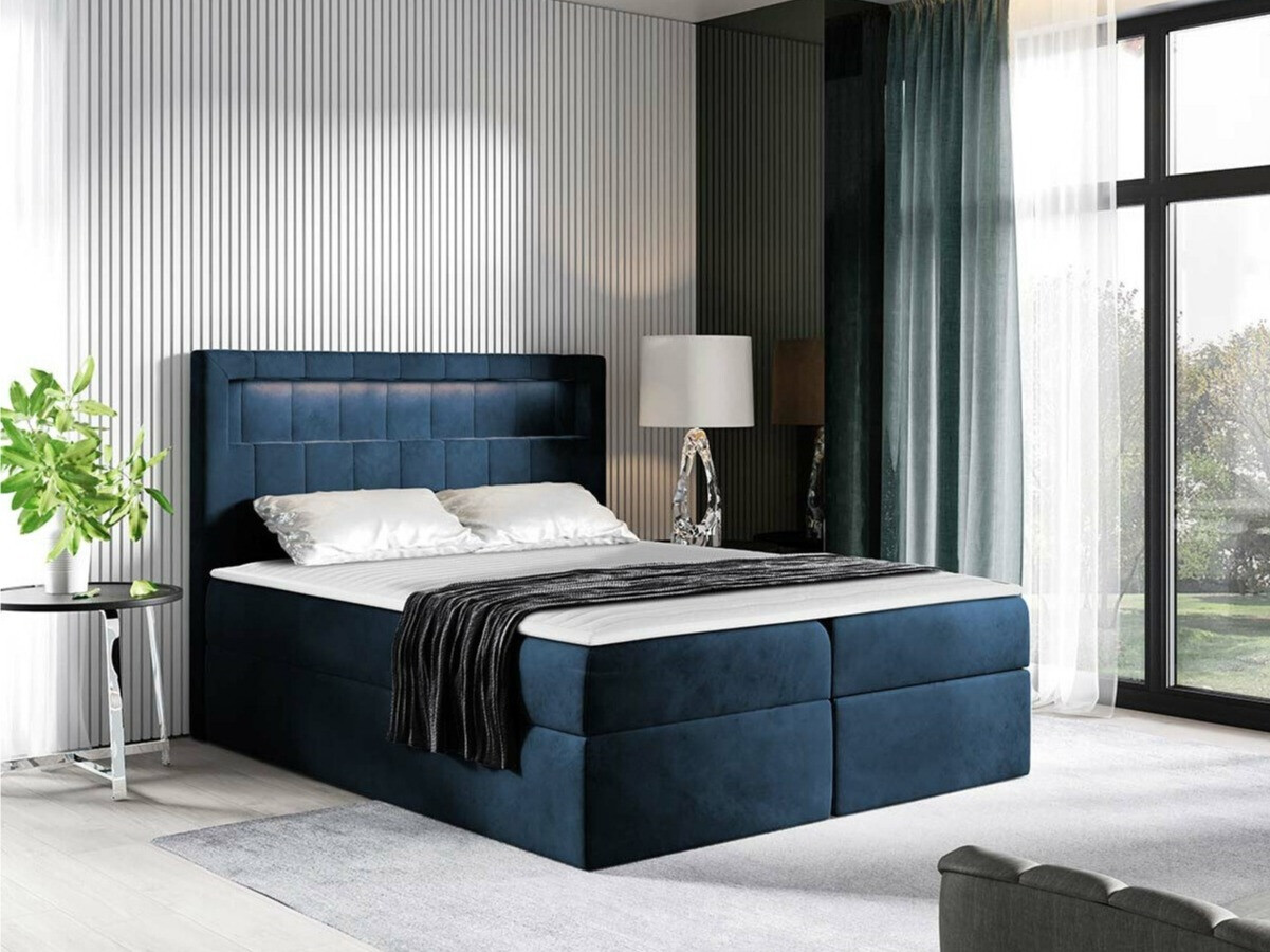 Boxspring postelja Pomum (Velutto 11)