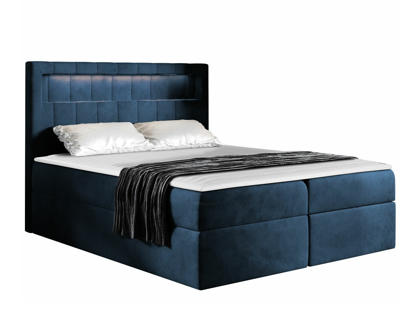 Boxspring postelja Pomum (Velutto 11)