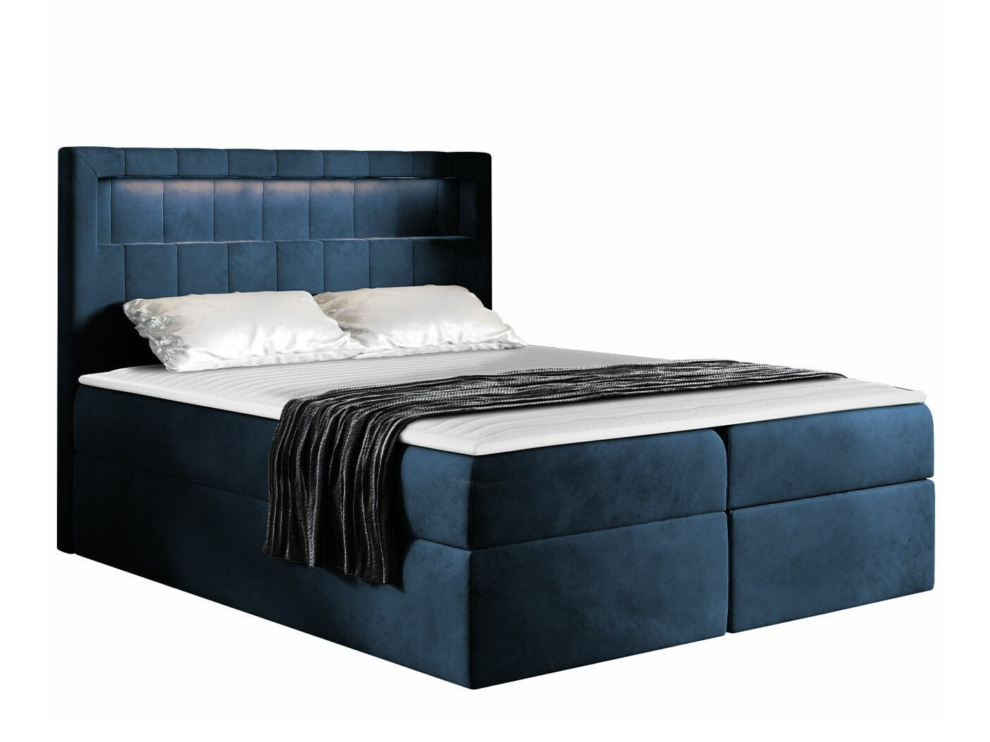 Boxspring postelja Pomum (Velutto 11)